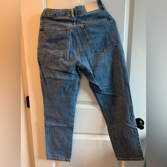 Everlane 90s Cheeky Jeans In Atlantic Blue Size 27 Cropped - Picture 6 of 12